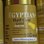 Egyptian Half Cast Gold Body Oil