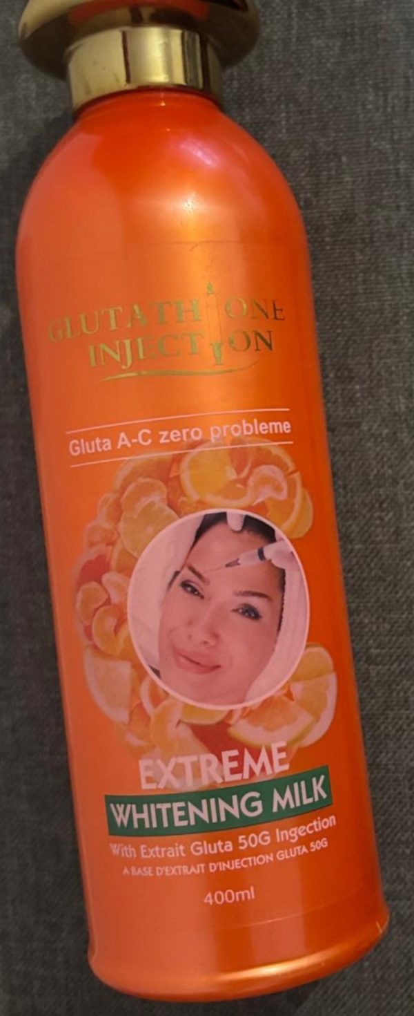 Gluthathion injection Gluta A-Z Zero Probleme Extreme whitening Milk