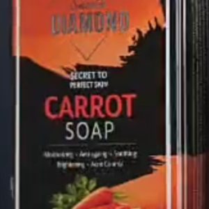 Smooth Diamond Carrot Soap
