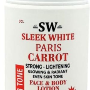 S W Sleek white Paris Carrot Face & Body lotiin 500ml