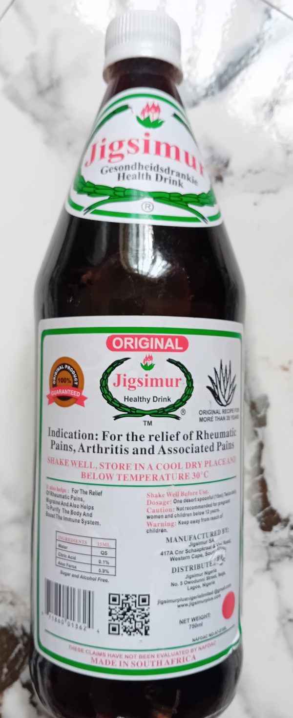 Jigsimur Herbal bitters 750ml