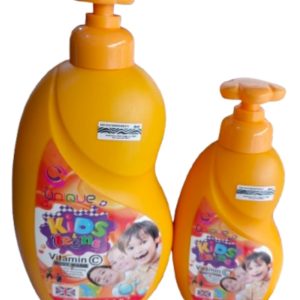 Unique kids and Teens Vitamin C & E Body Wash and Lotion