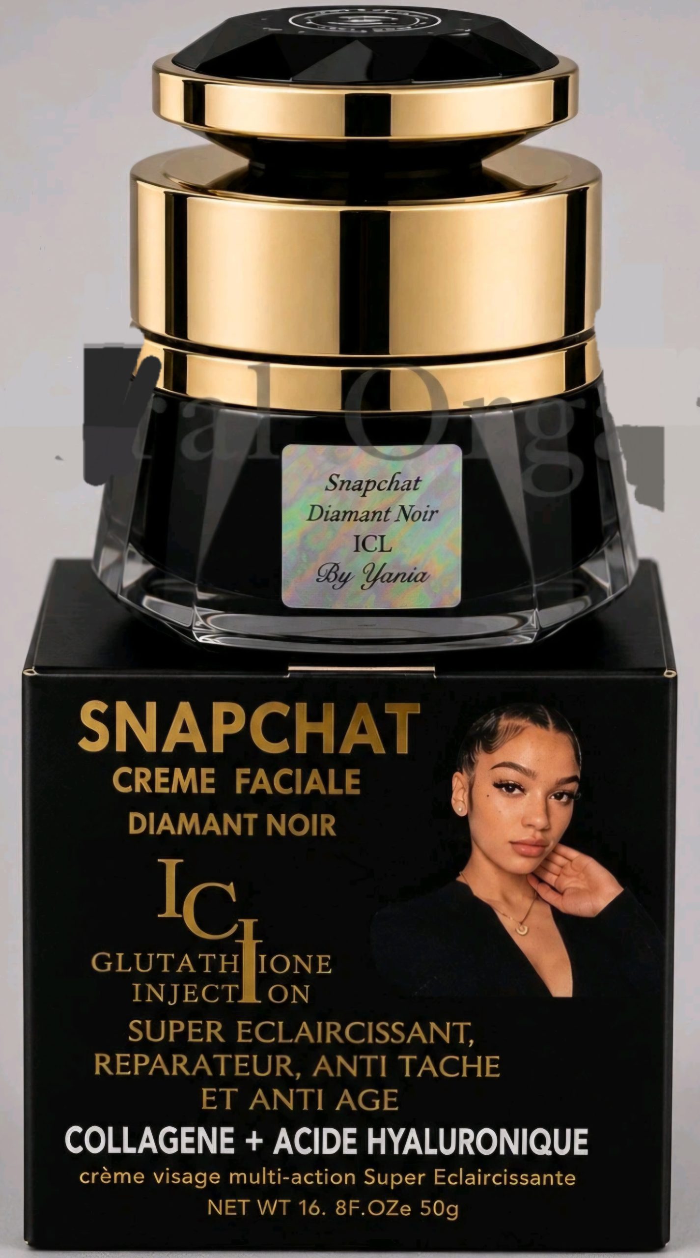 Lait Snapchat Diamant Noir Lightening Moisturzing Lotion, face cream Original