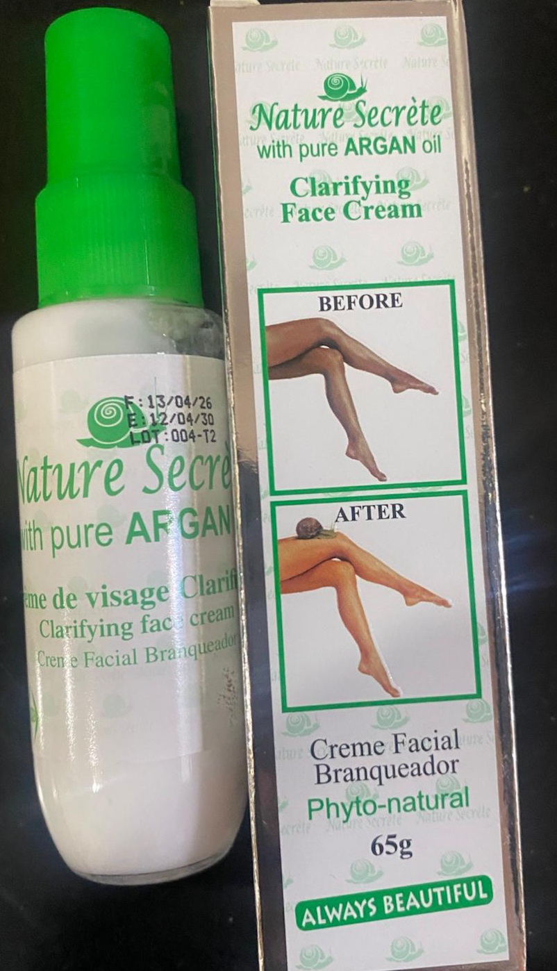 Nature secrete argan Face Cream 65g